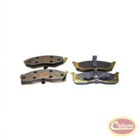 Комплектът на Crown Automotive CAS Brake Pad Приспособява: Dodge Grand Caravan, Chrysler Town & Country