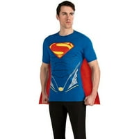 Рубини Супермен Тениска Възрастен Хелоуин Костюм