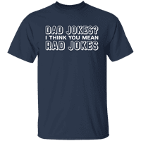 Графика Америка Ден на бащата Баща шега мъжки тениска колекция