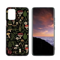 Съвместим с калъф за телефон LG K, гъба-woodland- Case Silicone Protective за Teen Girl Boy Case за LG K52