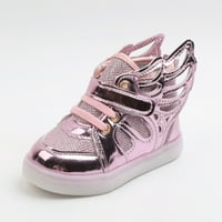 Момиче обувки деца деца бебета момичета маратонки bling led леки светещи спортни обувки момичета с размер обувки
