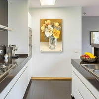 Епично изкуство 'Butterscotch Bunch' от House Fenway, Acrylic Glass Wall Art, 24 x36