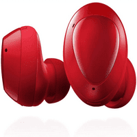 Urban Street Buds плюс истински слушалки за безжични слушалки за Samsung Galaxy J NXT - Безжични слушалки W Активно шумово отмяна - червено