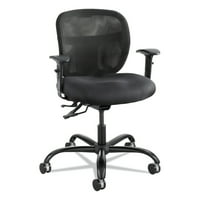 Safco vue Интензивна употреба Мрежа стол от полиестер седалка черна 3397BL