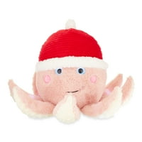 Светеща розова октопод детска Плюшена играчка