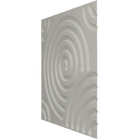 5 8 в 5 8 х спирала Ендуравал декоративен 3д стенен панел, универсална перлена метална морска мъгла