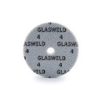 Disks Microforce Disks Glasweld 5 ″ Дискове за отстраняване на дълбока драскотина в - Размер на песъчинки пет