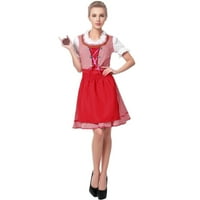 Женска мода Октоберфест Дамски рокли с къс ръкав за Октоберфест