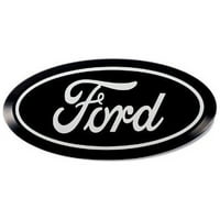 Putco Emblem за Ford F-150, Black Anodized Grille & Tailgate Emblem Poins Select: Ford F150, 2013- Ford F Super Cab