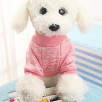 Lemetow Pet Dog Clothes Knitwear Dog Пуловер меко удебеляване топла кучета кучета кучета кученце пуловер за кучета