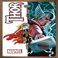 Marvel Comics - Thor - Generations: The Inborthy Thor & The Mighty Thor # Wall Poster, 14.725 22.375