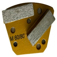 Трапецовидни диамантени дискове за шлифоване на дискове за шлайфане на бетон, за шлифовъчни машини за шлифоване на болта, стандартна връзка, песъчинка