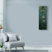 Изобразително изкуство 'колибри и цветя' платно изкуство от Майкъл Джексън