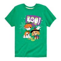 Лапа Патрул-Бу-Малко Дете И Младеж С Къс Ръкав Графичен Тениска