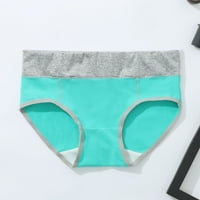 pxiakgy бельо за жени жени солиден цвят пачуърк гащи гащички бельо Knickers Bikini Underpants Mint Green + 5xl