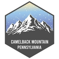 Камилбек планина Пенсилвания ски приключения Сувенир винил стикер