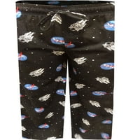 Луд двигател Мъжки НАСА лого и астронавт Лаундж панталони