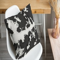Възглавница за черна акцент от седла от Kavka Designs