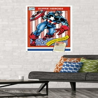 Marvel Trading Cards - Captain America Wall Poster, 22.375 34