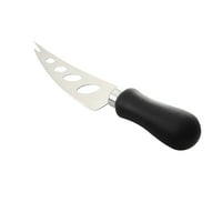 Комплект нож за сирене в богато черно, пластмаса и неръждаема стомана