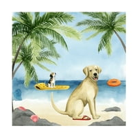 Грейс Поп 'кучета на палуба' платно изкуство