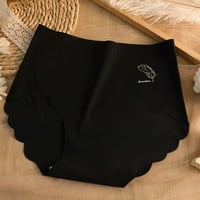 Eashery бельо за жени, изпускащи бельо Удобни женски кратки черни с един размер