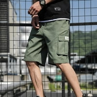 Cllios товарни къси панталони за мъже големи и високи мулти джобове къси панталони на открито бойни къси панталони Разхлабени работни дрехи Карго къси панталони