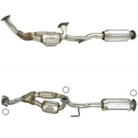 Catco Carb Complient Direct Fit Catalytic Converter Poins Select: 1998- Toyota Camry, 1998- Toyota Avalon