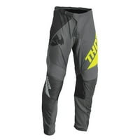 Thor Sector Edge Offroad Motocross Jersey Pant Combo тъмно сива киселина