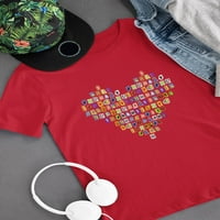 Обичам те бебешко сърце тениска мъже -Маг от Shutterstock, мъжки среден