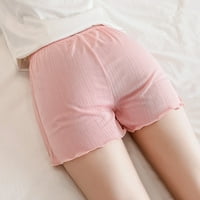 къси панталони за жени Дамски ежедневни къси плюс три точки панталони Размер Начало панталони свободни панталони панталони за жени анцуг жени розов ххл