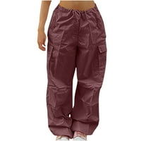 Levmjia sweatpants for Women Clearance панталони Пълни панталони Небрежни права с твърд цветен костюм панталони