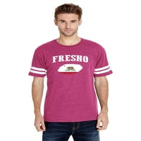 MMF - Мъжки футболни тениски за фланелка, до размер 3XL - Fresno