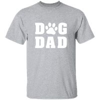 Графика Америка готино животно куче Татко Мъжка графична тениска колекция