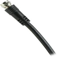 6 фута RG коаксиален кабел, черен, 33626