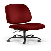 700- офис мебели lbs Капацитет на шперплат стоманена рамка Голяма и висока тапицерия без ръкави, извънгабаритна сива стол за задачи