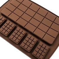 Verpetridure квадрат шоколадов плесен Шоколадов сапунен сапунен плесен печене на ледена тава
