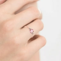 Mnjin Gold Plated Rings Love Ring Tackable Пръстени за жени пръстени за жени и мъже b