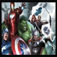 Marvel Cinematic Universe - Avengers - Сглобена стена плакат, 22.375 34