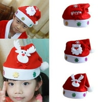 Zupora santa шапка, коледна червена шапка за възрастни и деца LED шапки за коледни снежни линии лосове Дядо Коледа шапки