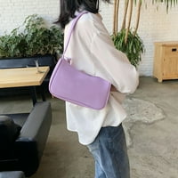 TURECLOS ретро чанта за подмишници женска чанта за лък PU кожена чанта за рамо на рамото