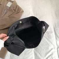 Модно платно жени чанти женски дизайнер на чанти за рамо твърди цветни дами тотал голям капацитет цип чанта за рамо найлон