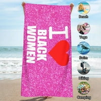 Плажните кърпи Големи, 71 X32 Супер абсорбиращ пясък без гъсти микрофибърни плажни кърпи за деца, мъже, жени, момичета, момчета, роза червено