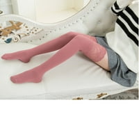 Жените Дантела Подстригване Бедрото Високо Над Коляното Чорапи Дълги Памук Топли Чорапи