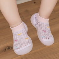 Бебе Малко Дете Меки Обувки Момчета Момичета Чорапи Обувки Дишаща Мрежа Подовите Чорапи Нехлъзгащи Обувки За Преходилка