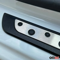 За Mercedes-Benz R-Class Sill Cover Cover Scuf Plate S. Steel & Plastic