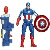 Marvel Captain America Super Soldier Gear Shockwave Blast Captain America Action Фигура