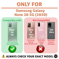 Капак за разговори за Samsung Galaxy Note 5G ,, печат на дървени зърна, лек, мек, САЩ