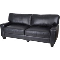 Колекция Серта РТА Санта Роса диван, черна кожа, 72