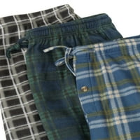 Мъжки Микрофлийс спален панталон, размери с-2КСЛ, мъжка пижама